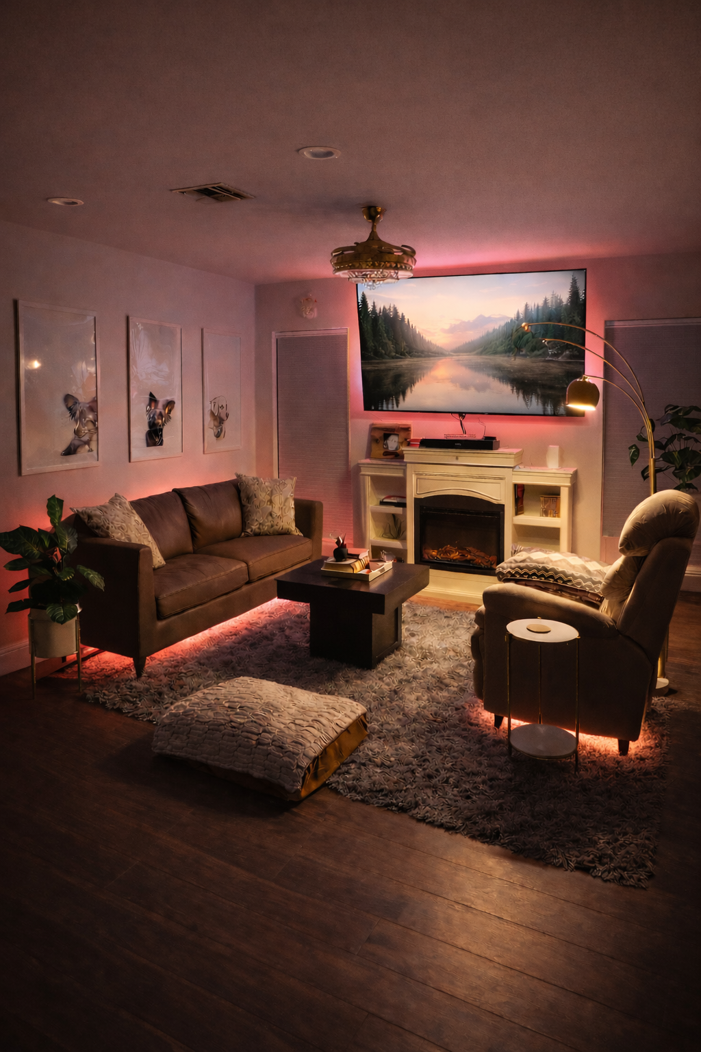 Healing Spaces living room transformation