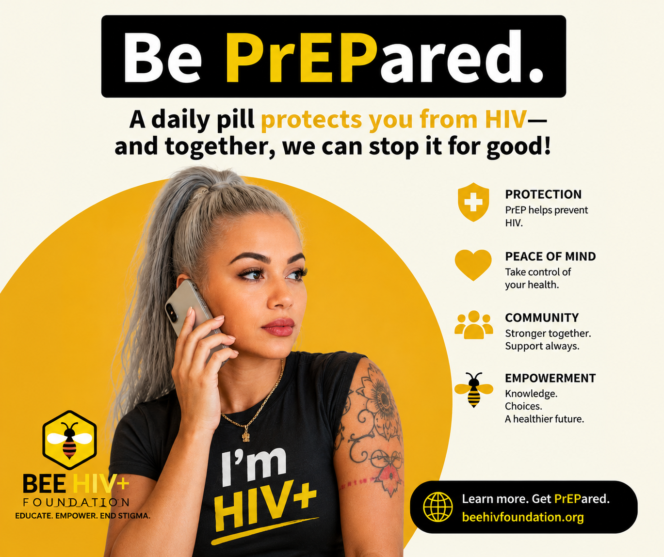 Be PREPared - Bee HIV+ Foundation